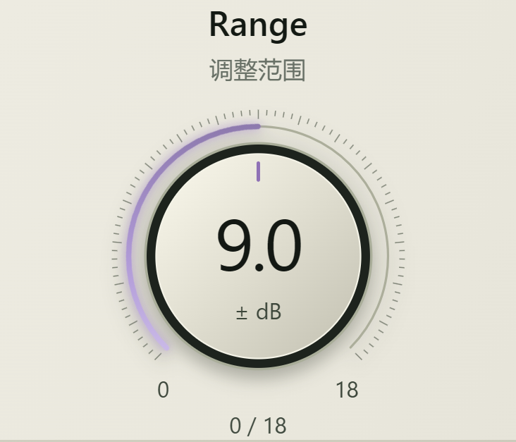 真实插件中的 Range 控制区域